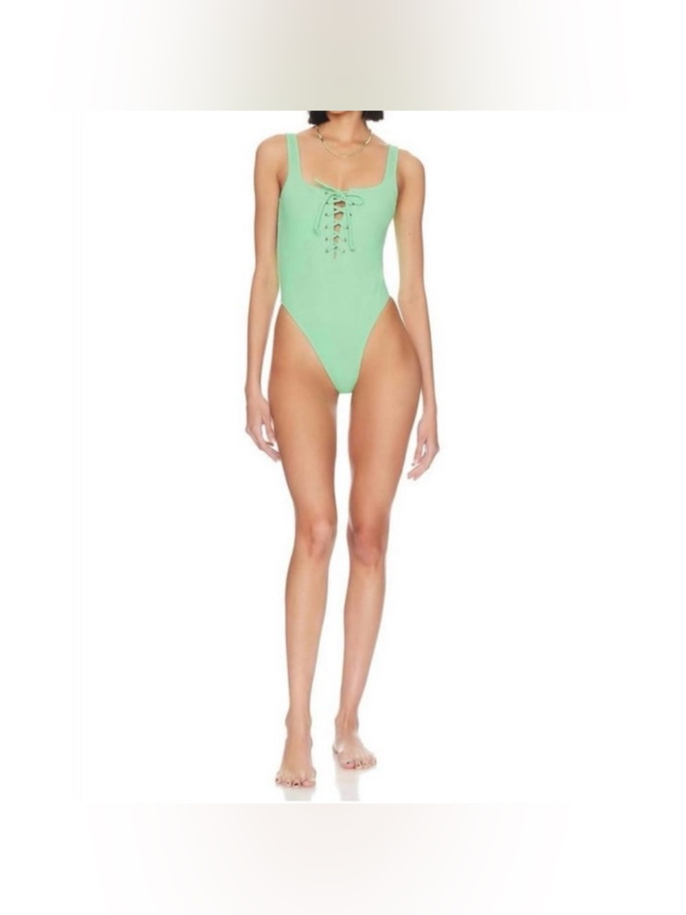 Year of Ours Football One Piece Swimsuit NWOT